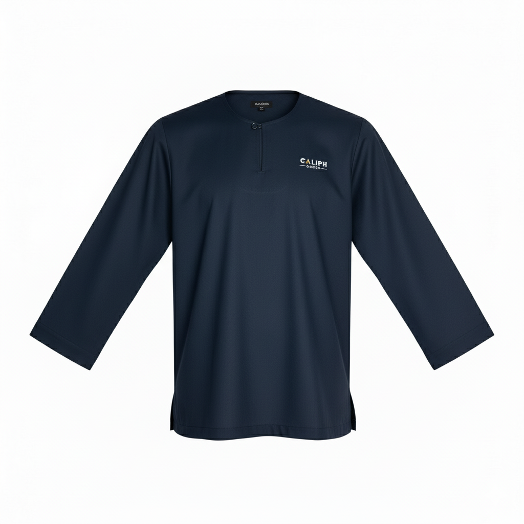 Caliph Black Kurta Men