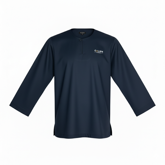 Caliph Black Kurta Men